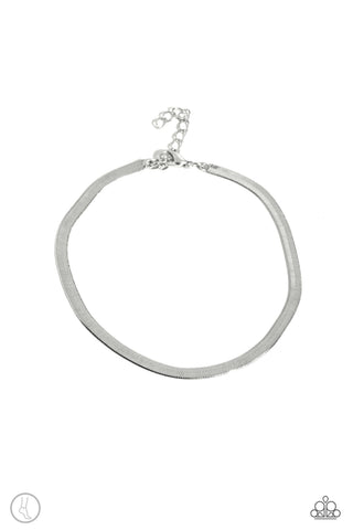 Tan Lines - Silver Anklet