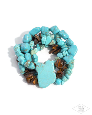 One with the Earth - Blue - Zi Bracelet