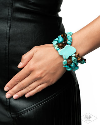 One with the Earth - Blue - Zi Bracelet