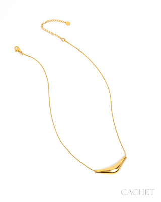 Exemplaire - 18K Gold-Plated Necklace - CACHET by Paparazzi