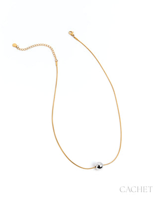 Robuste - 18K Gold/Rhodium-Plated Necklace - CACHET by Paparazzi
