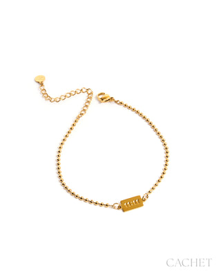 Opportunité CACHET by Paparazzi 18K gold PVD-plated chain bracelet product view