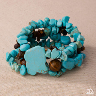 One with the Earth - Blue - Zi Bracelet