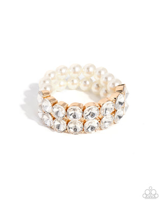 BUNDLE Prayerful Poise - Gold & Prestigious Pearls - Gold - Diamond Trip Exclusive