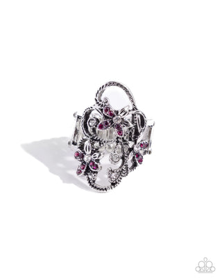 Flirtatiously Flowering - Purple