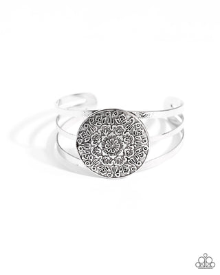 Head Over Hibiscus - Silver