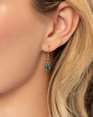 Look the HEART - Orange - Acrylic Heart Colorful Rhinestone Paparazzi Short Necklace - July 2024 Glimpses of Malibu