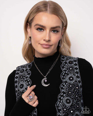 Crescent Charm - Purple