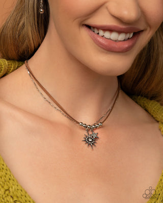 Stellar Sojourn - Brown Necklace