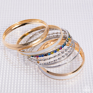Smoldering Stack - Multi - Bracelet