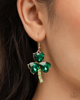 Complete Look - Lucky Lullaby Necklace & Lucky Luster - Green Shamrock Set