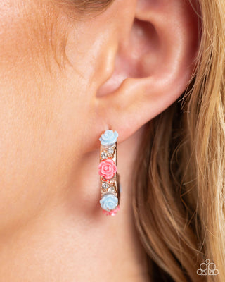 Complete Look - Reawakening Revelry Bracelet & Reawakening Radiance Earrings - Rose Gold Set