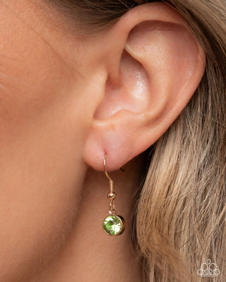 Complete Look - Fortunate Favor Necklace & Fortunate Fanfare Ring - Green Shamrock Set