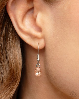 Complete Look - Botanical Bunch Necklace and Budding Bling - Orange - Set