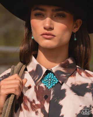 Stony Strength - Blue - Necklace