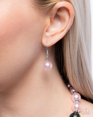 Complete Look - Lacy Lady Necklace & Lacy Leisure Bracelet - Pink Bead - Set