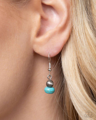 Complete Look - Southwestern Story Necklace & Southwestern Surprise Bracelet - Blue Set