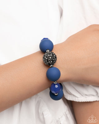 Hematite Hallmark - Complete Look - Hematite Haute Necklace & Hematite Honor Bracelet