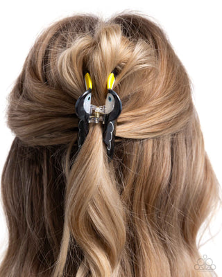 Toucan Theme - Black - Claw Clip