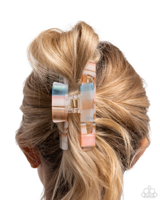 Striped Showcase - Multi - Claw Clip