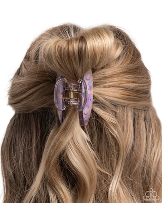 Pastel Pattern - Multi - Claw Clip