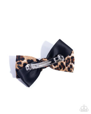 Chasing Cheetah - Brown - Animal Print Paparazzi Hair Bow
