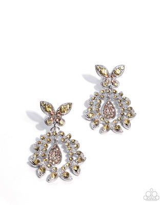 Whimsical Indulgence - Complete Look - Silver Paparazzi Jewelry Set
