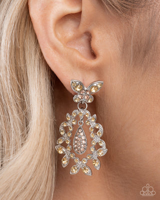 Whimsical Indulgence - Complete Look - Silver Paparazzi Jewelry Set