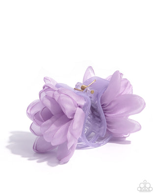 Budding Backdrop - Purple