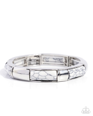 Memorable Marbling - White