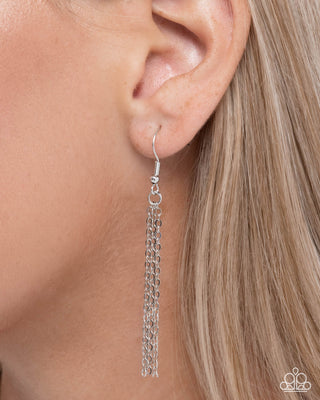 Panda Perfection - Silver - Bear Paparazzi Short Necklace