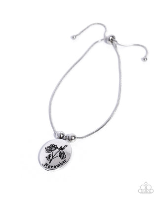 Personalized Bouquet - November - Silver