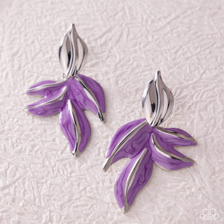 Leafy Lineup - Purple