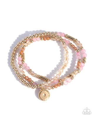 Studded Stack - Pink