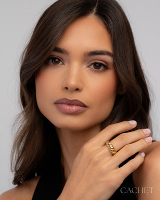 Gild - Size 9 - 18K Gold-Plated Ring - CACHET by Paparazzi