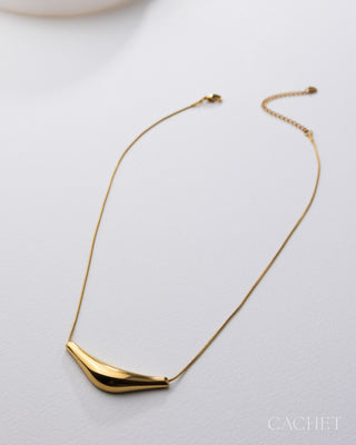 Exemplaire - 18K Gold-Plated Necklace - CACHET by Paparazzi
