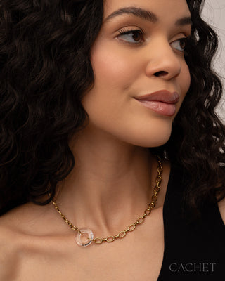 Centrée - 18K Gold-Plated Necklace - CACHET by Paparazzi