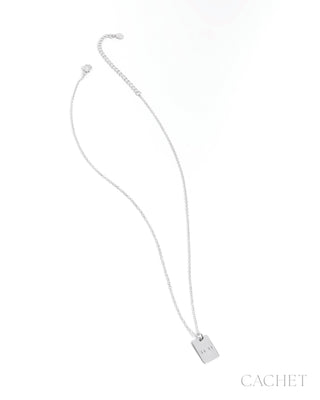 Intemporelle - Rhodium-Plated 11:11 Necklace - CACHET by Paparazzi