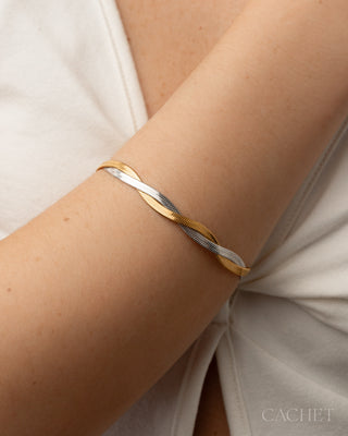 SoignÃ©e - 18K Gold/Rhodium