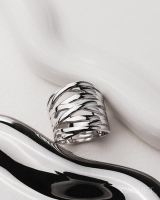 Frappante - Size 10 - Rhodium