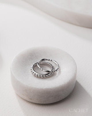 Ambitieuse  - Size 7 -  Rhodium