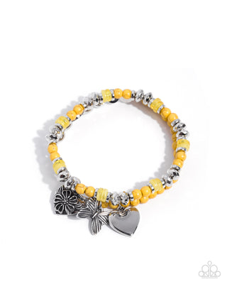 Gliding Greeting - Yellow