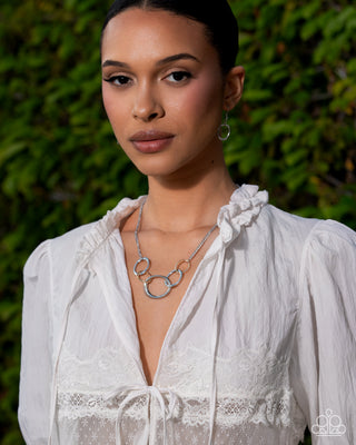 Ring Redux - Silver - Paparazzi Necklace