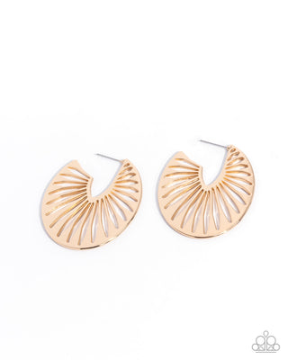 Sunset Silhouette - Gold