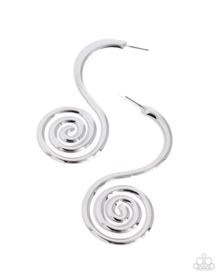 Spiral Showcase - Silver