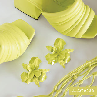 Funky Florals - Green
