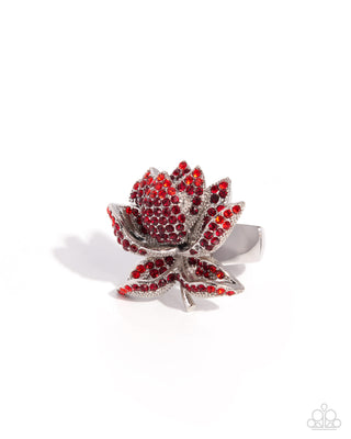 Luminescent Lotus - Red