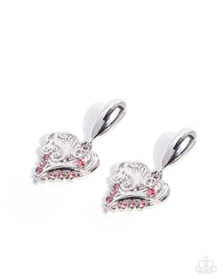 Secret Suitor - Pink - Hoop Charm
