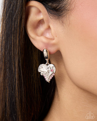 Secret Suitor - Pink - Hoop Charm
