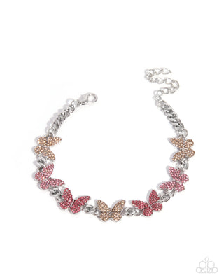 Bustling Butterflies - Pink
